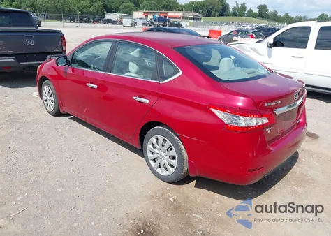 2013 Nissan Sentra S from USA, damaged, VIN 3N1AB7AP1DL634349